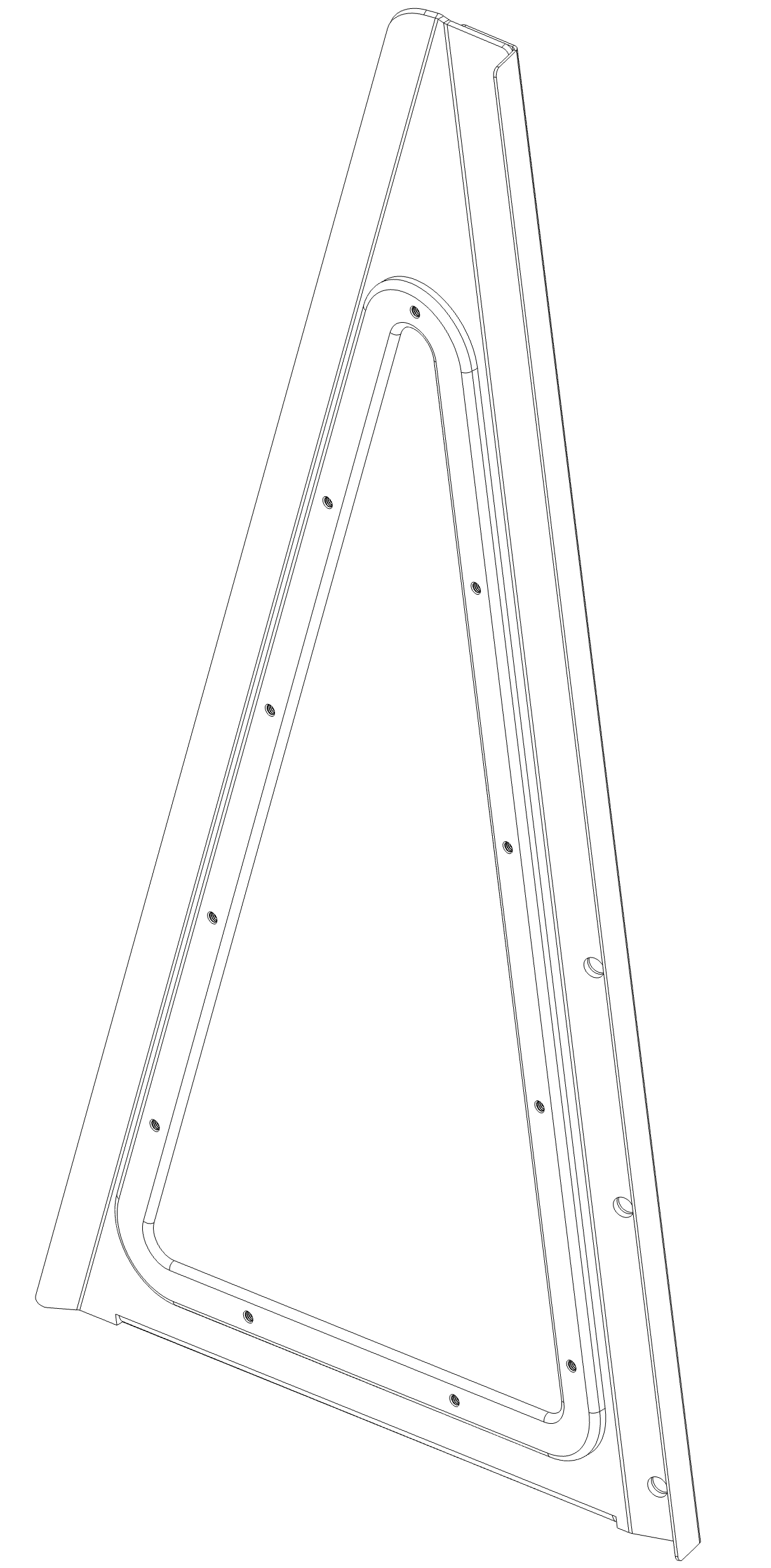 Fusion 360 drawing of the rebuilt side-screen panels