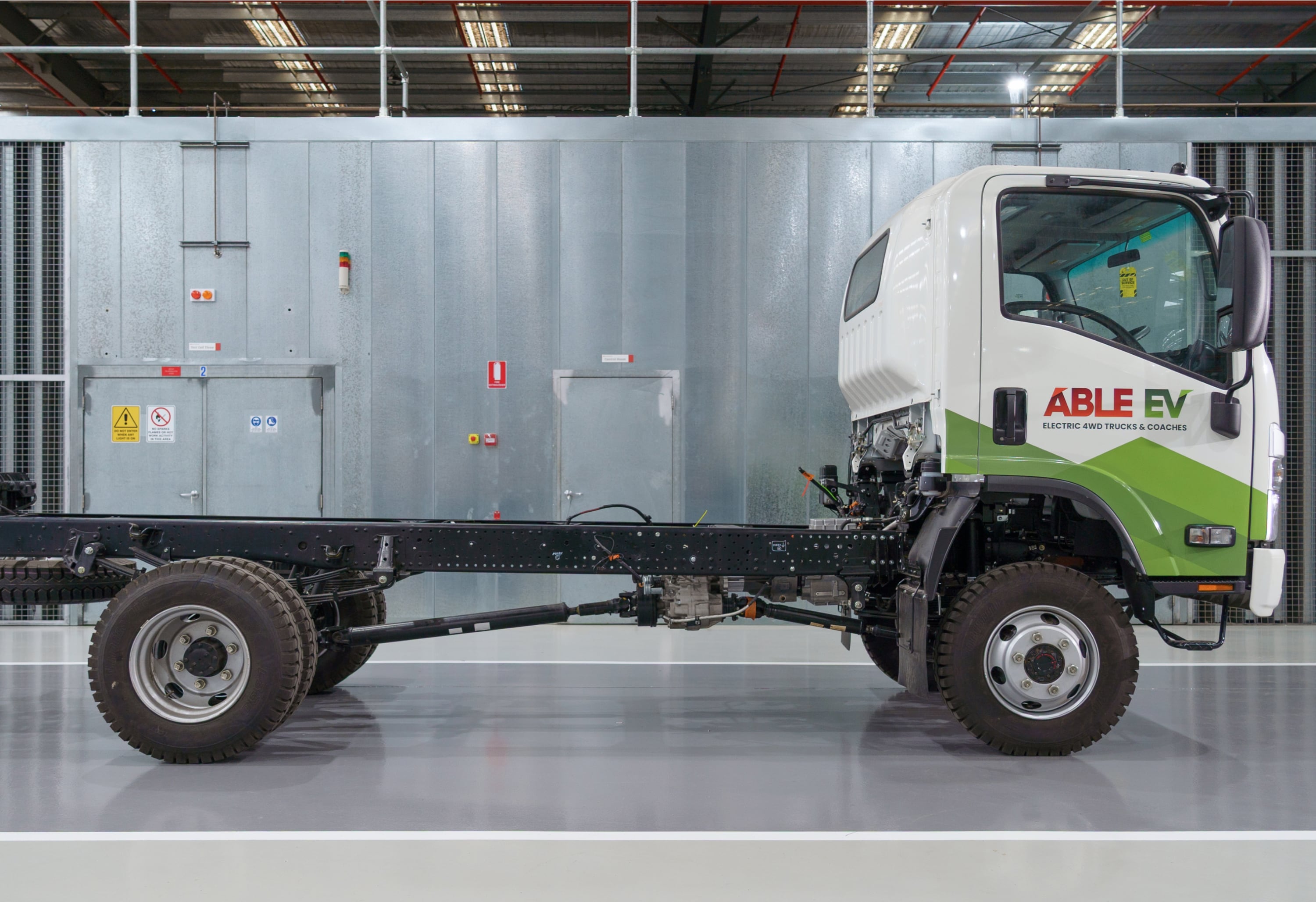 Electric ABLE NPS commercial truck