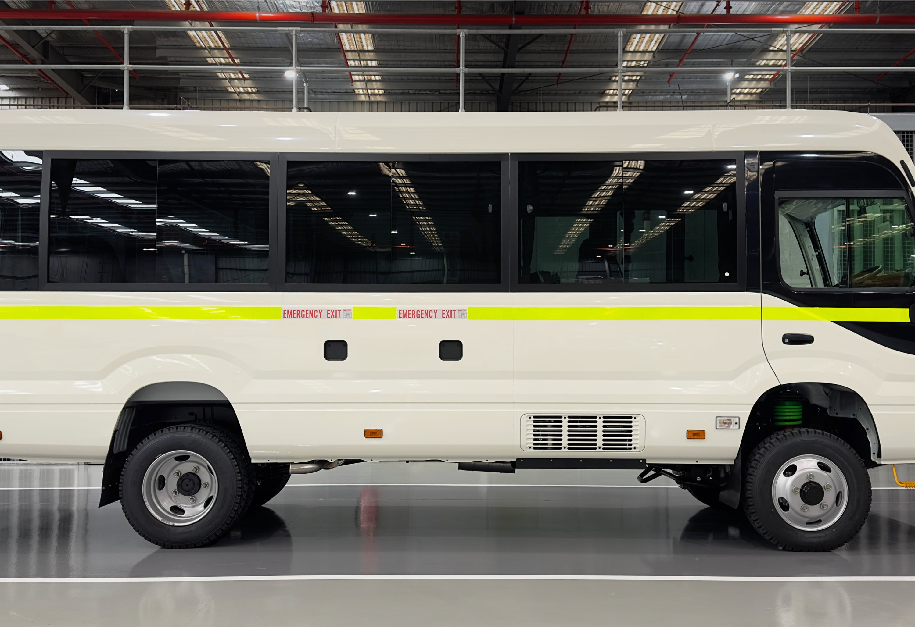 Toyota Coaster commercial bus