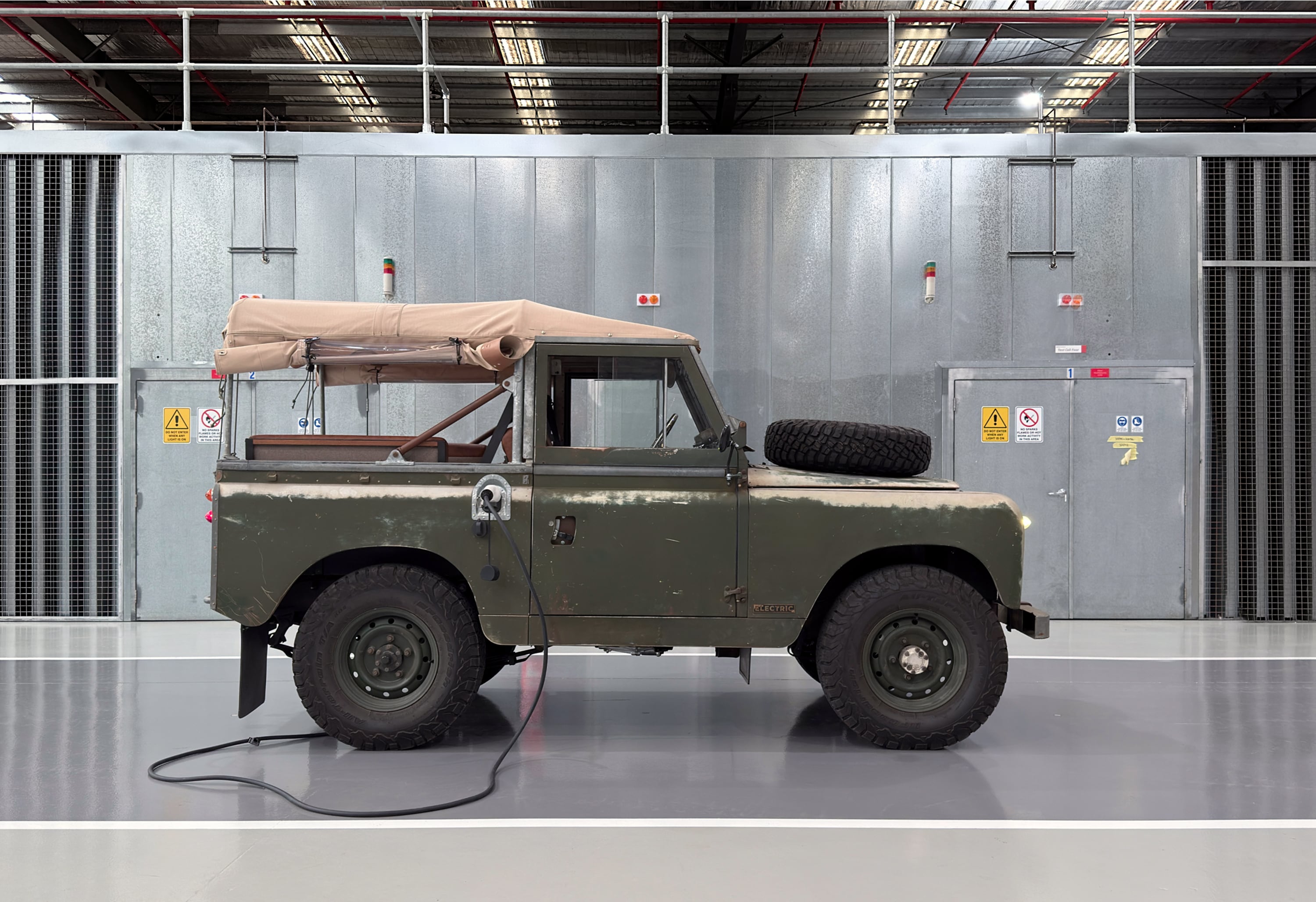 Defender shipped overseas