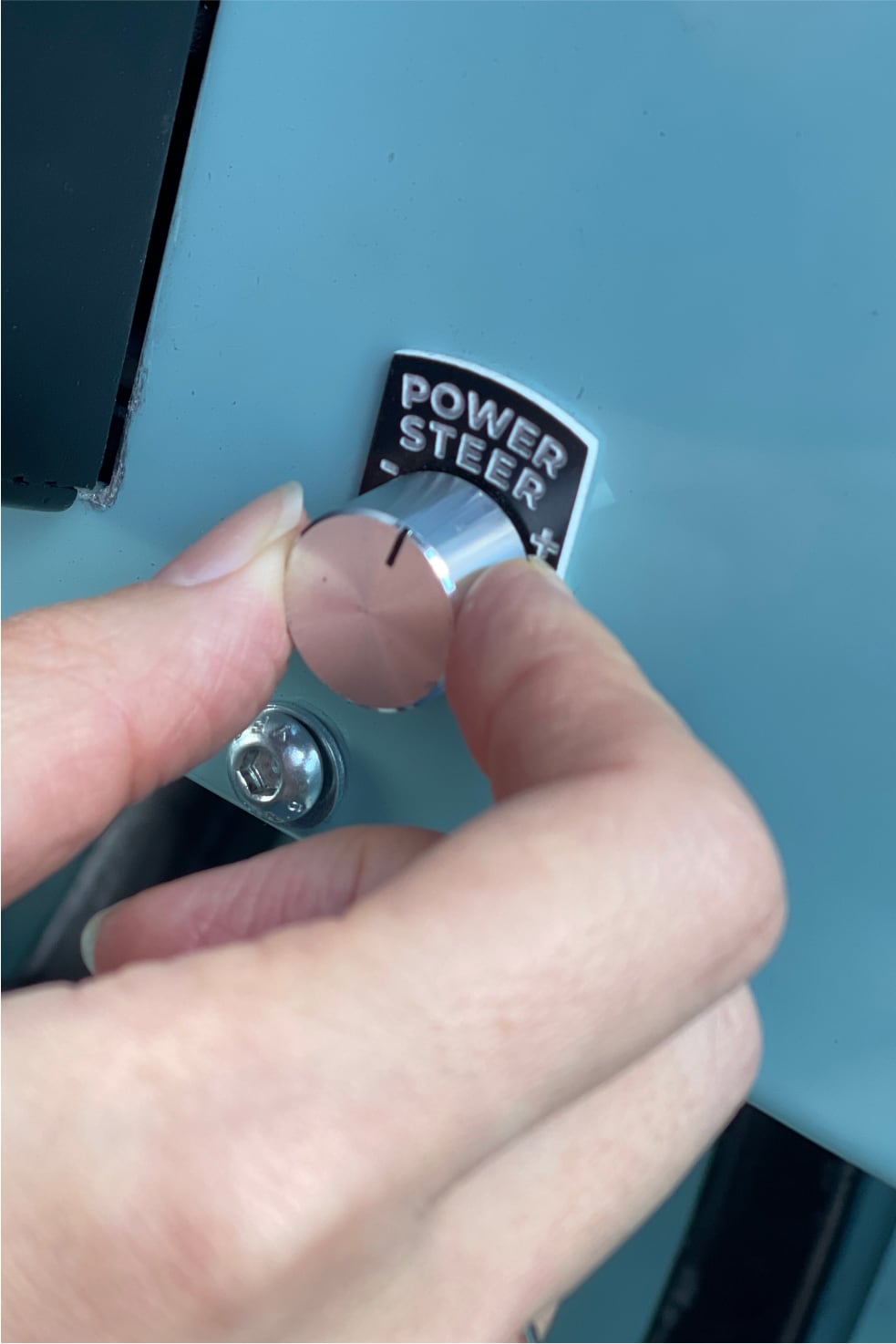 Electric power steering installation